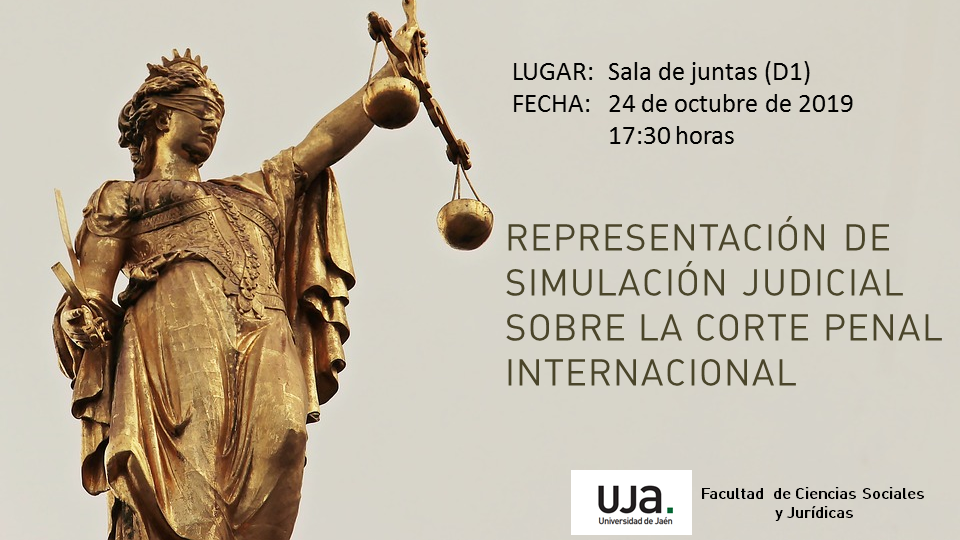 Representación de simulación judicial sobre la Corte Penal Internacional |  Facultad de Ciencias Sociales y Jurídicas