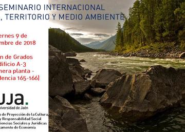 Seminario Internacional: Agua, territorio y Medio Ambiente