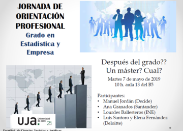 Jornada de Orientación Profesional: Grado en Estadística y Empresa