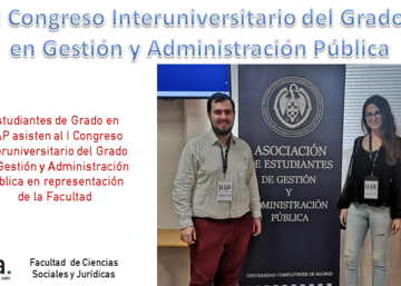 I Congreso Interuniversitario del Grado en Gestión y Administración Pública