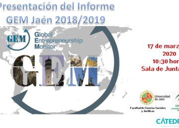 Presentación del Informe GEM Jaén 2018/2019