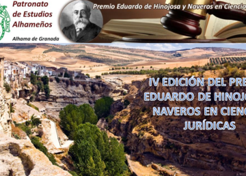 IV Edición del Premio Eduardo de Hinojosa Y Naveros en Ciencias Jurídicas