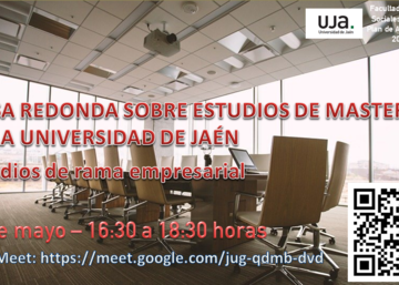 Mesa redonda sobre estudios de Máster  en la Universidad de Jaén