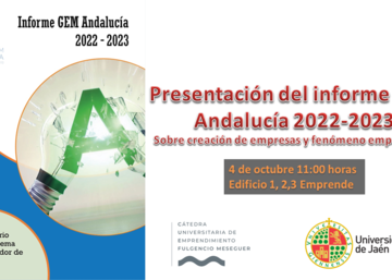 Presentación informe GEM Andalucia 2022-2023