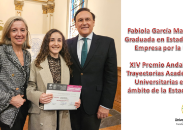 XIV Premio Andaluz de Trayectorias Académicas Universitarias en el ámbito de la Estadística