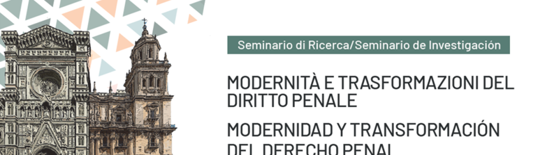 Seminario de investigación Modernidad y Transformación del Derecho Penal