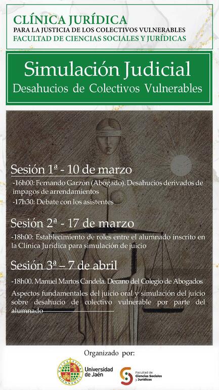 Simulación Judicial: Desahucios de Colectivos Vulnerables